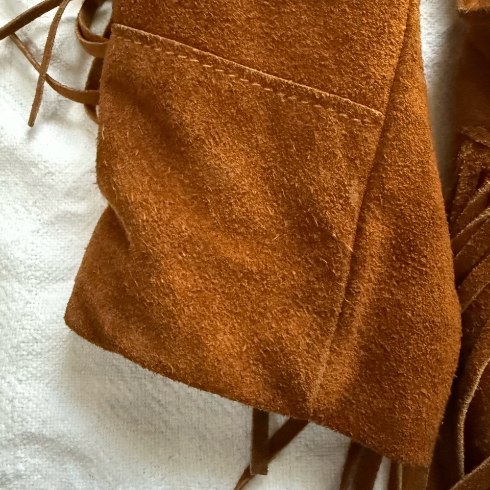 Jo•o•Kay Vintage Fringe Leather Jacket - Picture 15 of 16